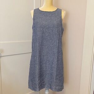 QUINCE 100% European Linen Tank Mini Dress S